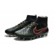 Nuovo 2015 Nike Magista Obra FG ACC Scarpe Calcio Nero Verde
