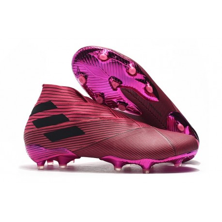 adidas Nemeziz 19+ FG Terreni Compatti Rosa Nero