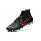 Nuovo 2015 Nike Magista Obra FG ACC Scarpe Calcio Nero Verde