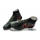 Nuovo 2015 Nike Magista Obra FG ACC Scarpe Calcio Nero Verde