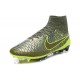 Nuovo 2015 Nike Magista Obra FG ACC Scarpe Calcio Agrume Scuro Volt Nero