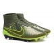 Nuovo 2015 Nike Magista Obra FG ACC Scarpe Calcio Agrume Scuro Volt Nero