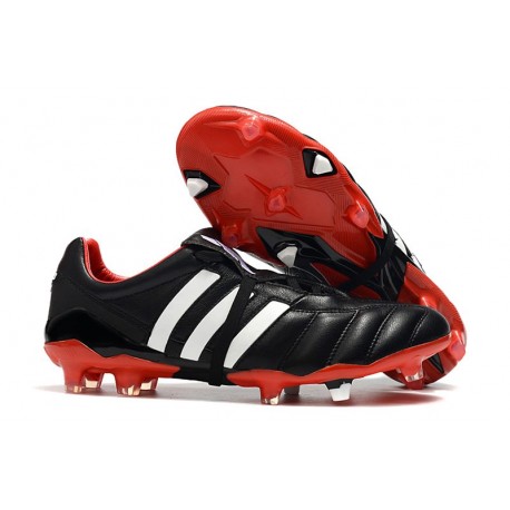 Adidas Predator Mania FG Nuovo Scarpa Nero Rosso Bianco