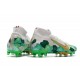 Scarpe Nike Mercurial Superfly VII Elite AG-Pro Mbappe Grigio Oro Verde