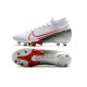 Scarpe Nike Mercurial Superfly VII Elite AG-Pro Bianco Rosso