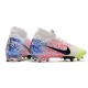 Nike Mercurial Superfly VII Elite AG-Pro Neymar Bianco Nero Blu Racer Volt