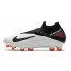 Scarpe Nike Phantom VSN 2 Elite DF FG -Bianco Nero Cremisi Laser