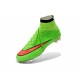 Scarpe da Calcio Nike Mercurial Superfly FG ACC Uomo Verde Rosso