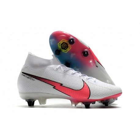 Nike Mercurial Superfly VII Elite SG-Pro AC Bianco Rosso Blu