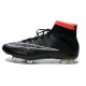 Nike Scrapa Calcio Mercurial Superfly Iv FG Tacchetti Nero Bianco