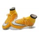 Nike Scrapa Calcio Mercurial Superfly Iv FG Tacchetti Giallo Bianco