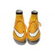 Nike Scrapa Calcio Mercurial Superfly Iv FG Tacchetti Giallo Bianco