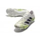 adidas - Copa 20.1 FG Scarpe da Calcio Bianco Nero Core Verde Signal