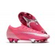 Scarpe Nike Mercurial Vapor 13 Elite FG x Mbappé Rosa Blast Bianco Nero