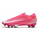 Scarpe Nike Mercurial Vapor 13 Elite FG x Mbappé Rosa Blast Bianco Nero