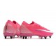 Nike Mercurial Vapor XIII Elite SG-Pro x Mbappé Rosa Blast Bianco Nero