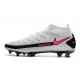 NIKE Scarpe Phantom Gt Elite Df Fg - Bianco Rosa Blast Nero