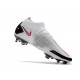 NIKE Scarpe Phantom Gt Elite Df Fg - Bianco Rosa Blast Nero