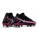 NIKE Scarpe Phantom Gt Elite Df Fg - Nero Argento Rosa Blast