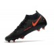 NIKE Scarpe Phantom Gt Elite Df Fg -Nero Rosso Cile Grigio Scuro