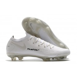 Scarpa 2021 Nike Phantom GT Elite FG Bianco