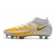 NIKE Scarpe Phantom Gt Elite Df Fg - Oro Bianco