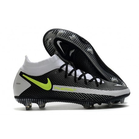 NIKE Scarpe Phantom Gt Elite Df Fg - Nero Grigio Verde