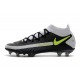 NIKE Scarpe Phantom Gt Elite Df Fg - Nero Grigio Verde