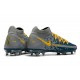 Nike Phantom GT Elite Dynamic Fit FG Grigio Blu Giallo