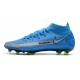 NIKE Scarpe Phantom Gt Elite Df Fg - Blu Argento