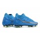 NIKE Scarpe Phantom Gt Elite Df Fg - Blu Argento