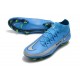 NIKE Scarpe Phantom Gt Elite Df Fg - Blu Argento