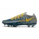 Nike Nuovo Scarpe da Calcio Phantom GT Elite FG Blu Grigio Giallo