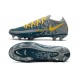 Nike Nuovo Scarpe da Calcio Phantom GT Elite FG Blu Grigio Giallo