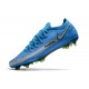 Nike Nuovo Scarpe da Calcio Phantom GT Elite FG Blu Argento