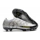 Nike Nuovo Scarpe da Calcio Phantom GT Scorpion Elite FG Argento Nero