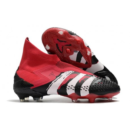 adidas Nuovo Predator Mutator 20+ FG Nero Rosso Bianco