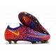 Nike Nuovo Scarpe da Calcio Phantom GT Elite FG Blu Rosso Giallo