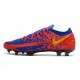 Nike Nuovo Scarpe da Calcio Phantom GT Elite FG Blu Rosso Giallo