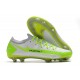 Nike Nuovo Scarpe da Calcio Phantom GT Elite FG Bianco Verde