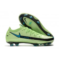 Nike Nuovo Scarpe da Calcio Phantom GT Elite FG Verde Blu Nero