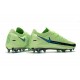 Nike Nuovo Scarpe da Calcio Phantom GT Elite FG Verde Blu Nero