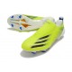 Scarpa Nuovo adidas X Ghosted+ FG Giallo Solare Nero Core