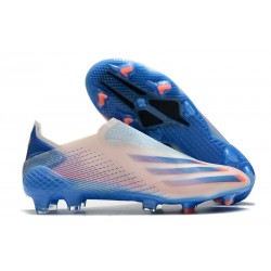 Scarpa Nuovo adidas X Ghosted+ FG Blu Rosso