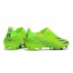 Scarpa adidas X Ghosted+ FG Verde Signal Inchiostro Energy Slime Semi