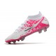Scarpa Calcio Nike Phantom GT Elite DF FG Bianco Rosa