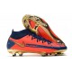 Scarpa Calcio Nike Phantom GT Elite DF FG Arancio Blu Oro