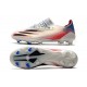 adidas X Ghosted.1 FG Scarpe Argento Metallicoero Core Scarlatto