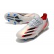 adidas X Ghosted.1 FG Scarpe Argento Metallicoero Core Scarlatto