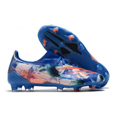 adidas X Ghosted.1 FG Scarpe Blu Rosso